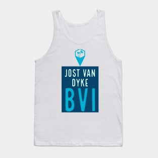 Jost Van Dyke, British Virgin Islands Tank Top